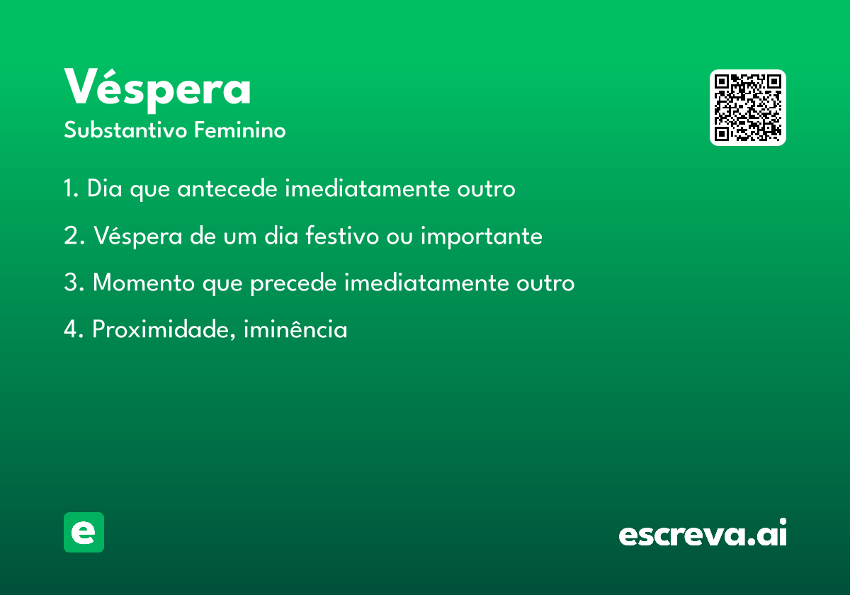 véspera