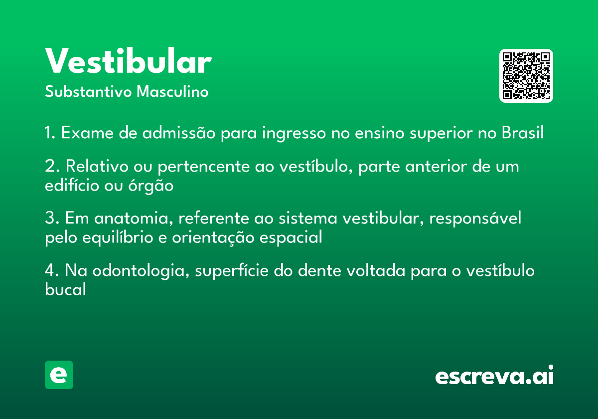 vestibular
