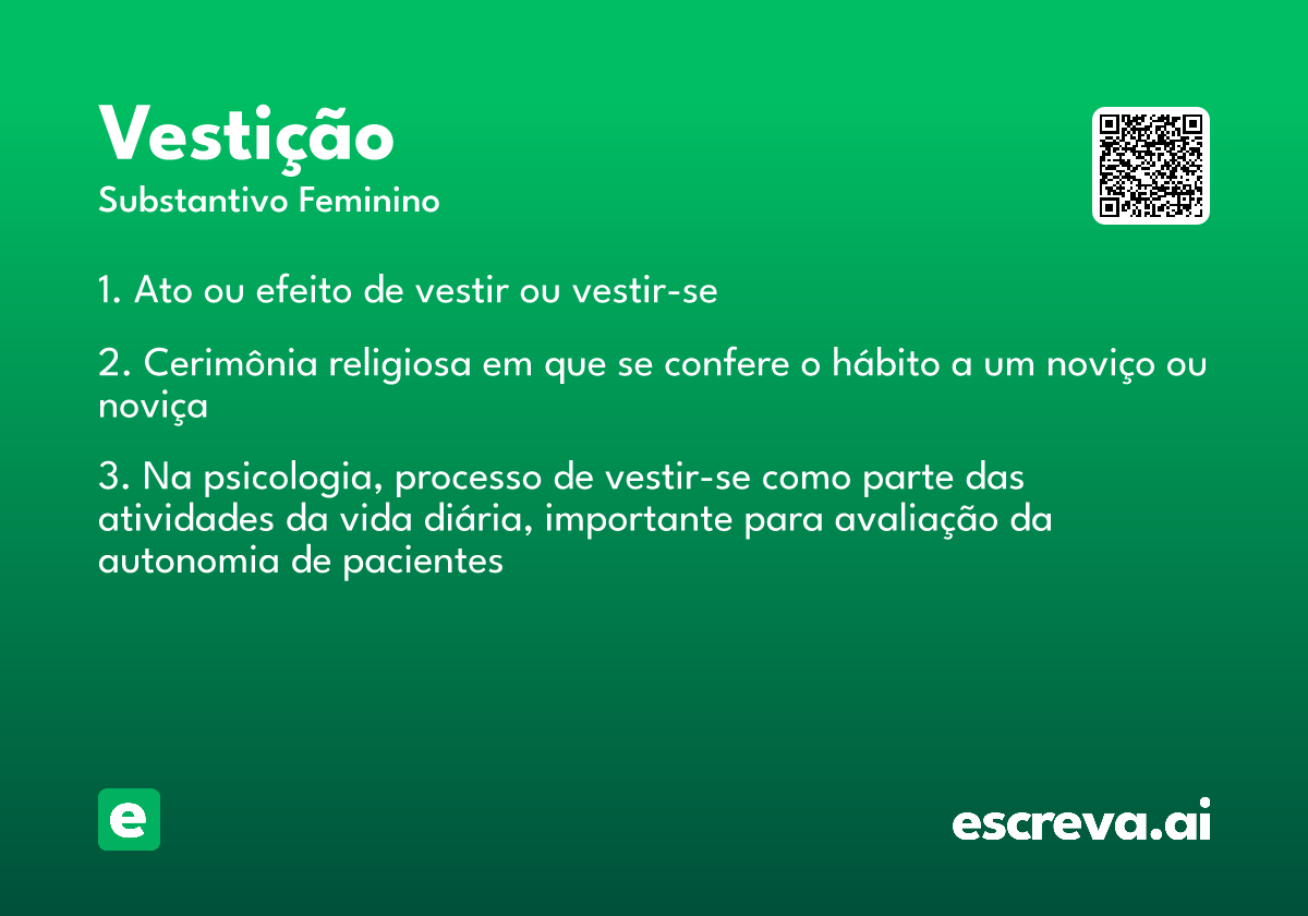vestição