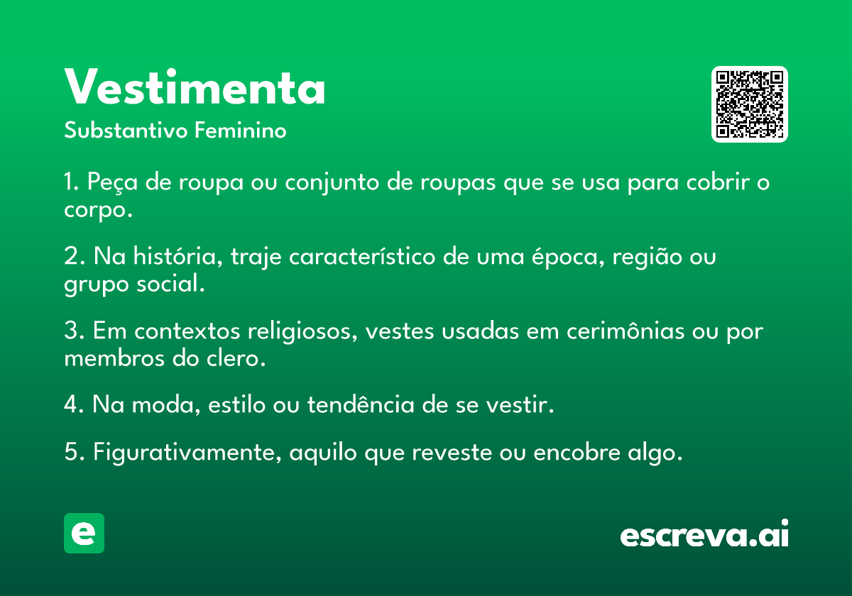 vestimenta
