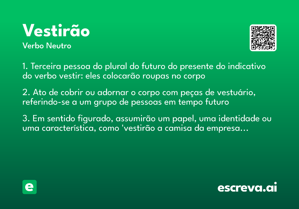 vestirão