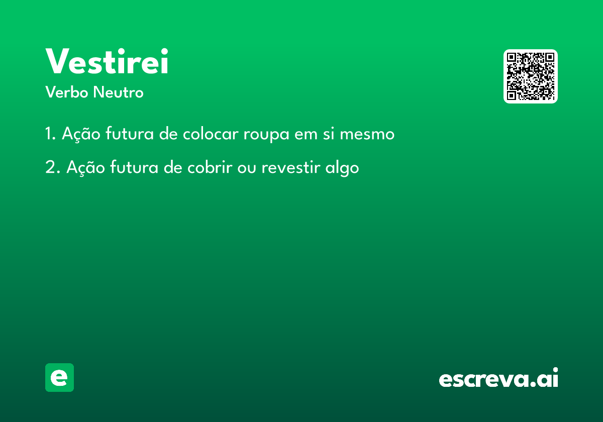 vestirei