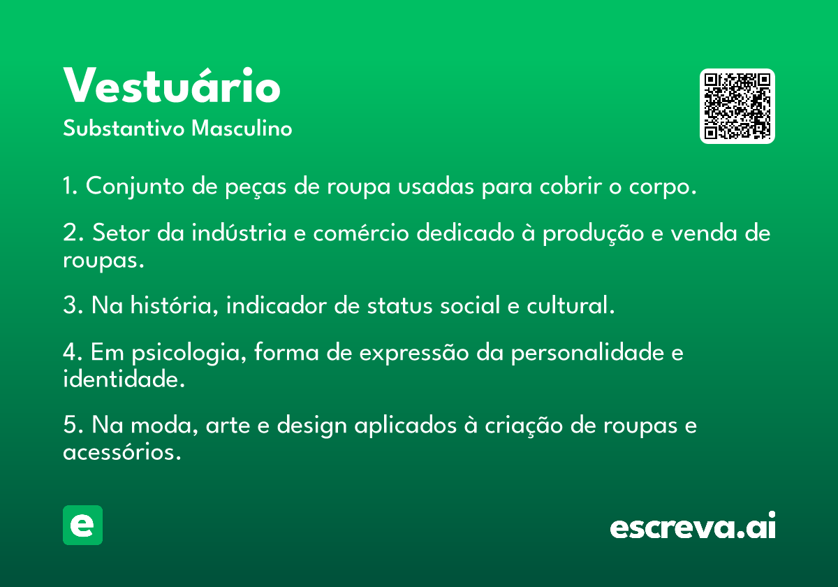 vestuário