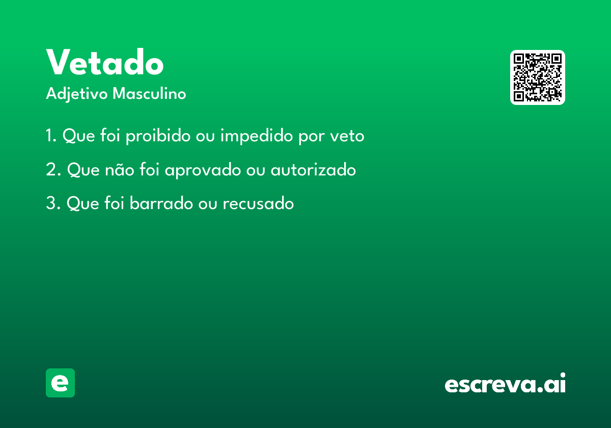 vetado