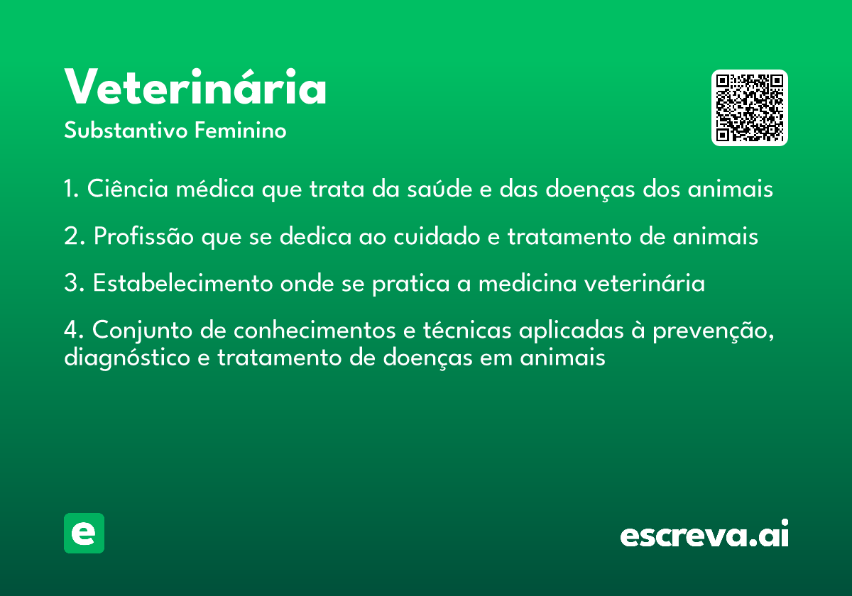 veterinária