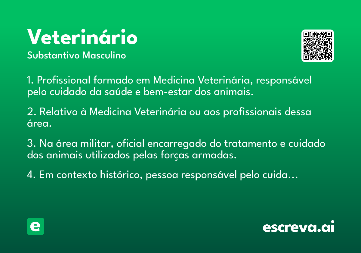 veterinário