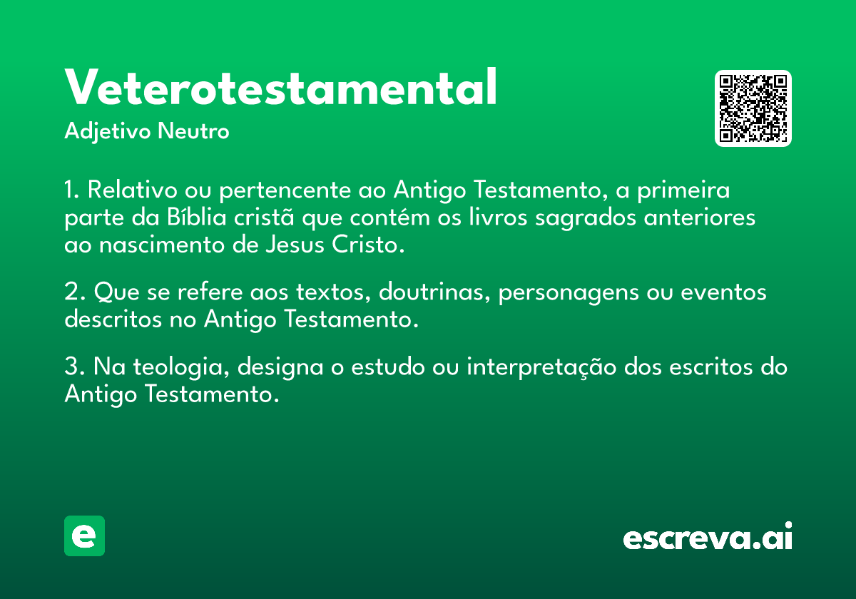 veterotestamental