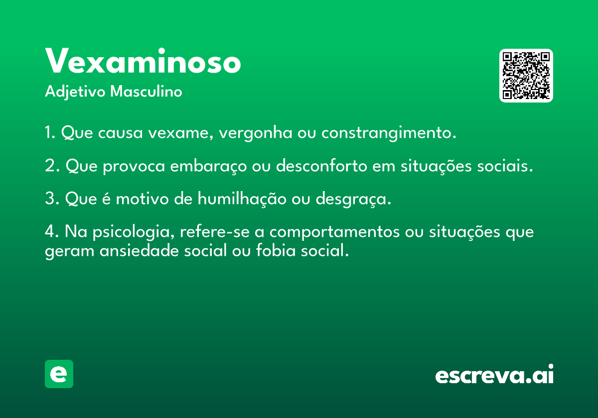 vexaminoso