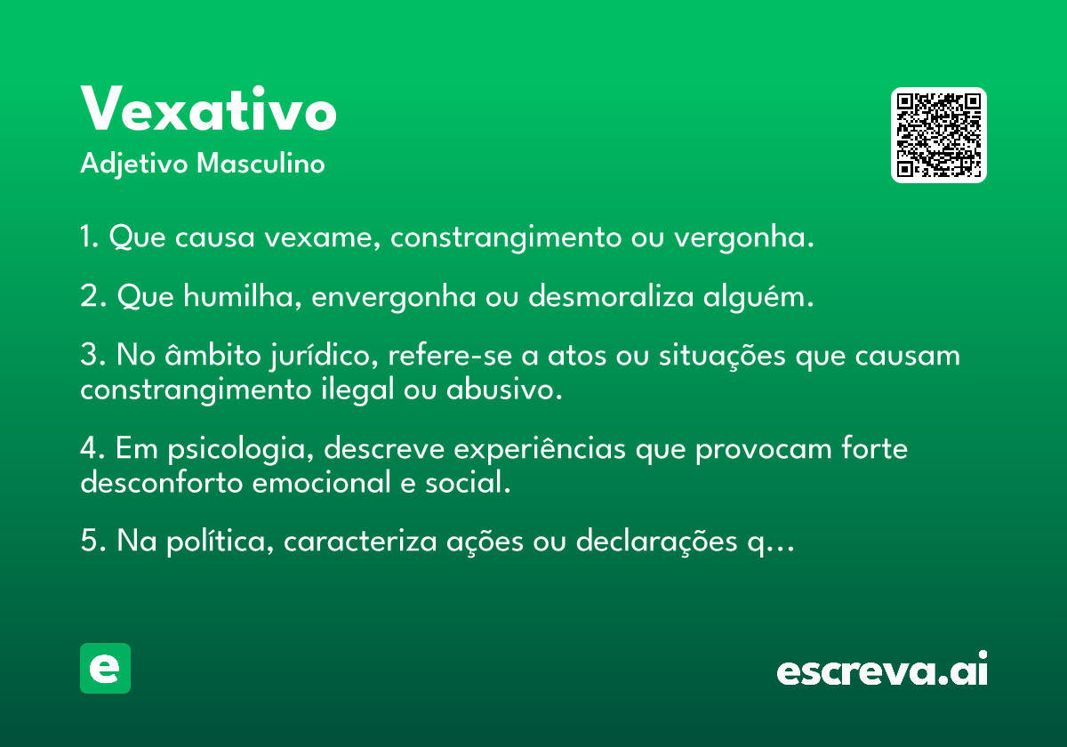 vexativo