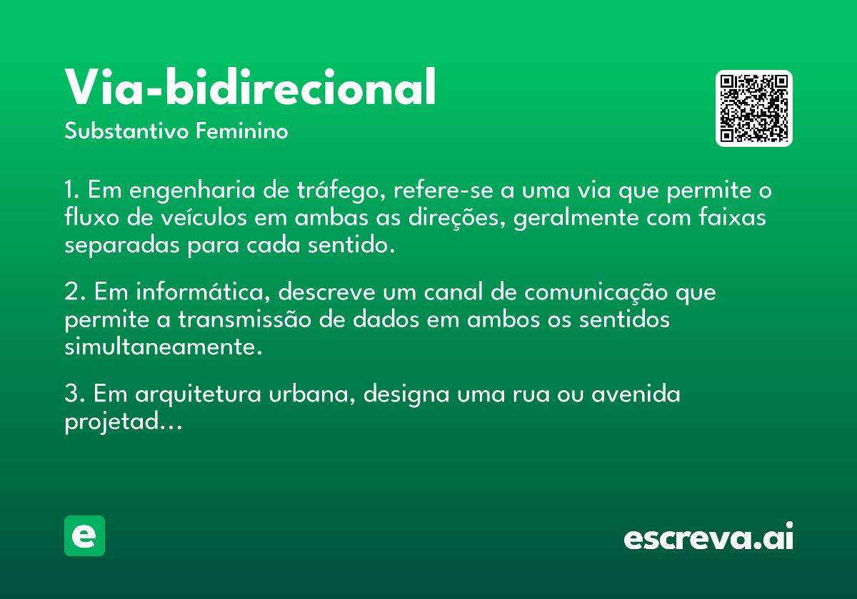 via-bidirecional