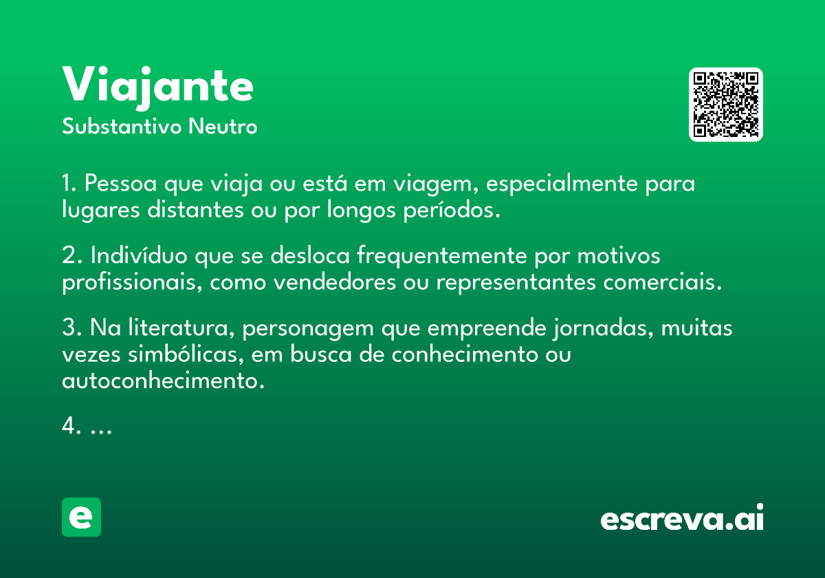 viajante