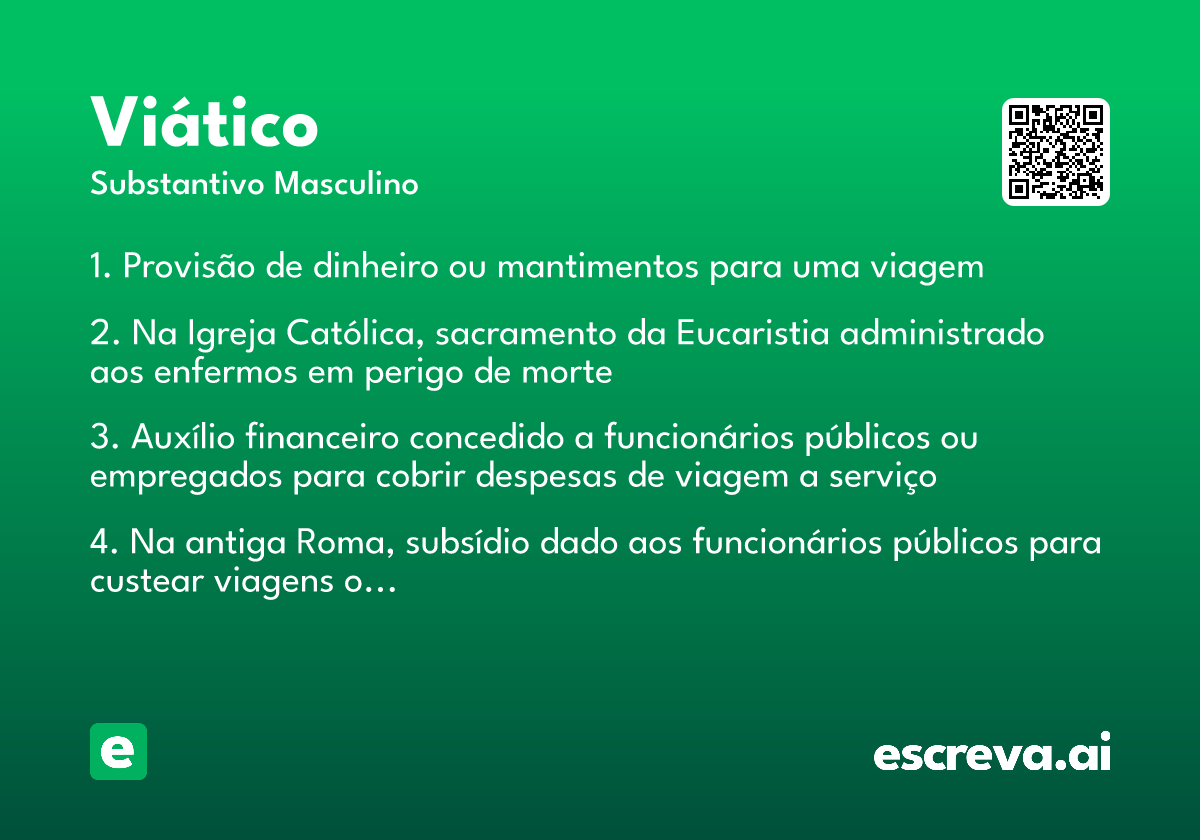 viático