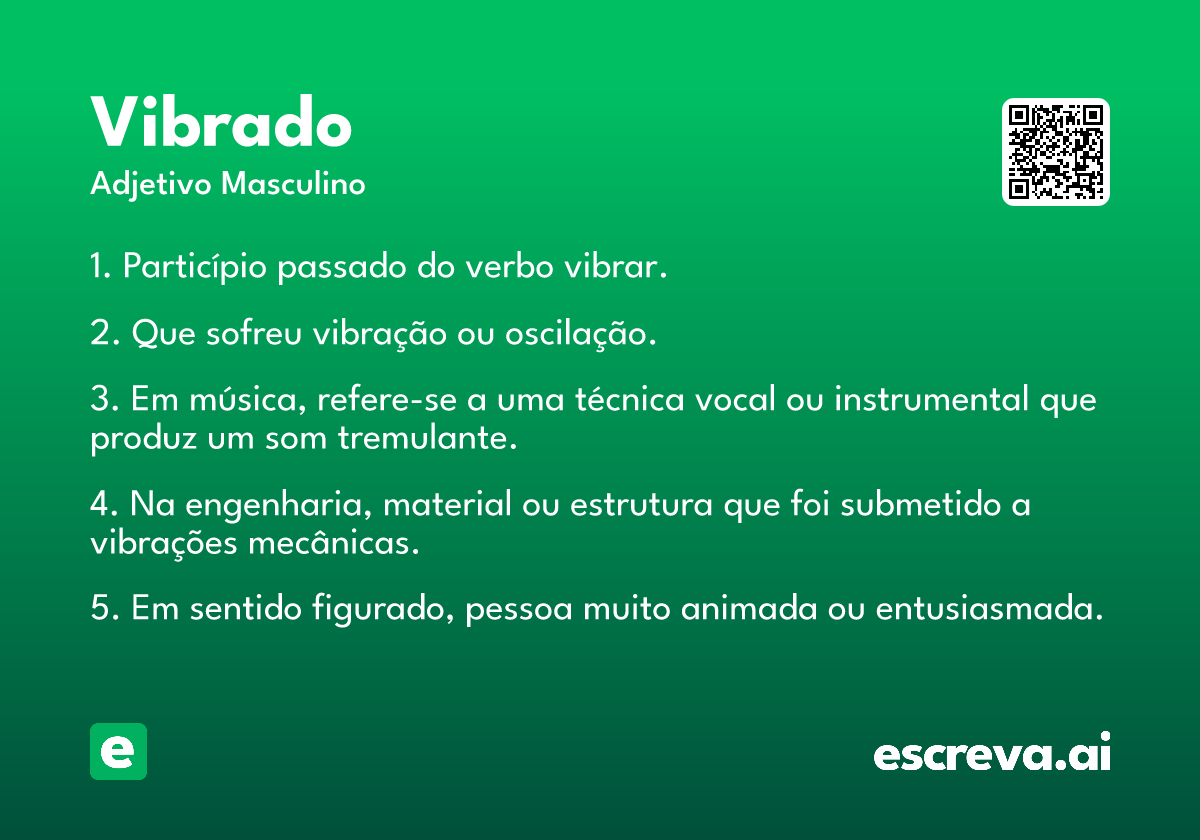 vibrado