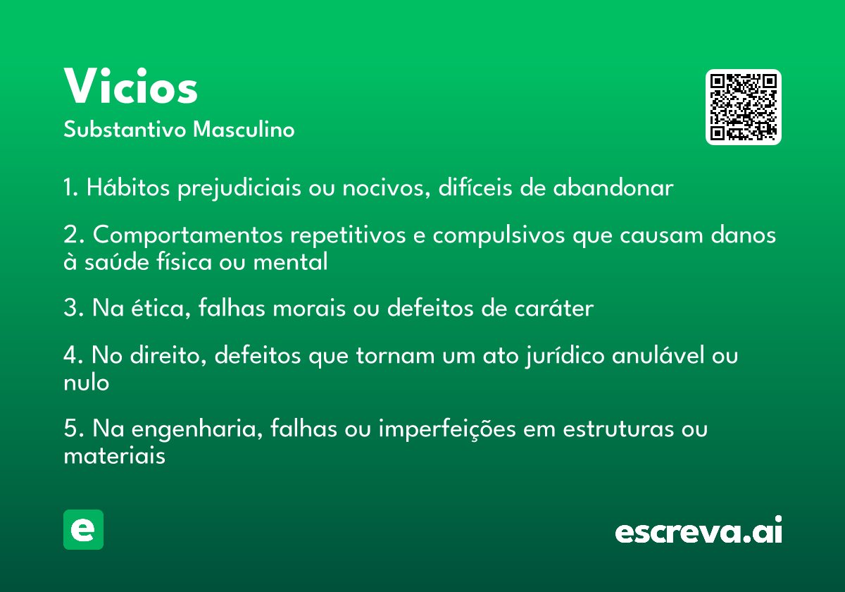 vicios