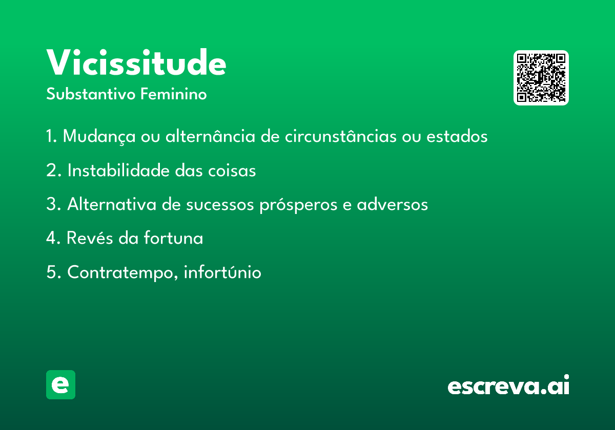 vicissitude
