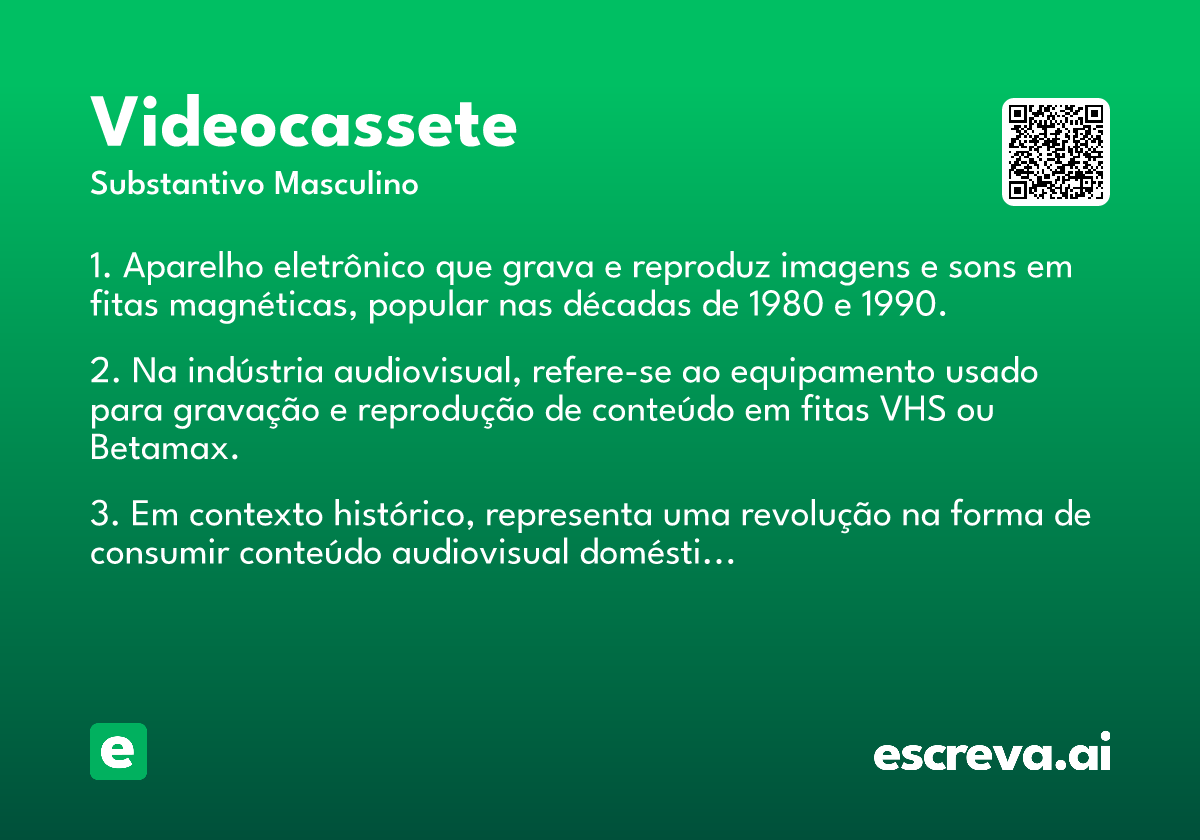 videocassete