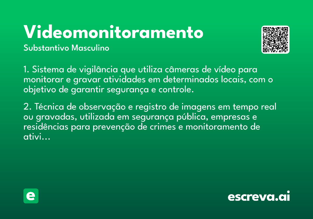 videomonitoramento