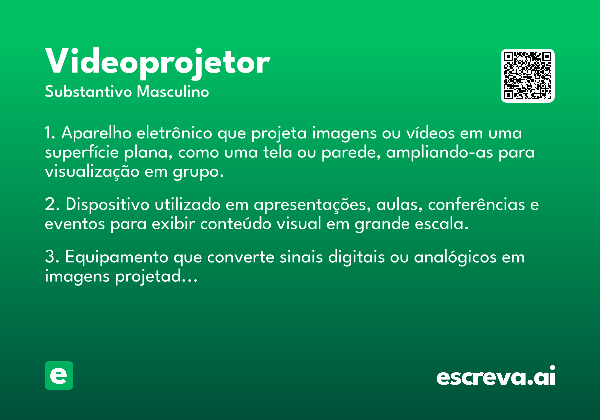 videoprojetor