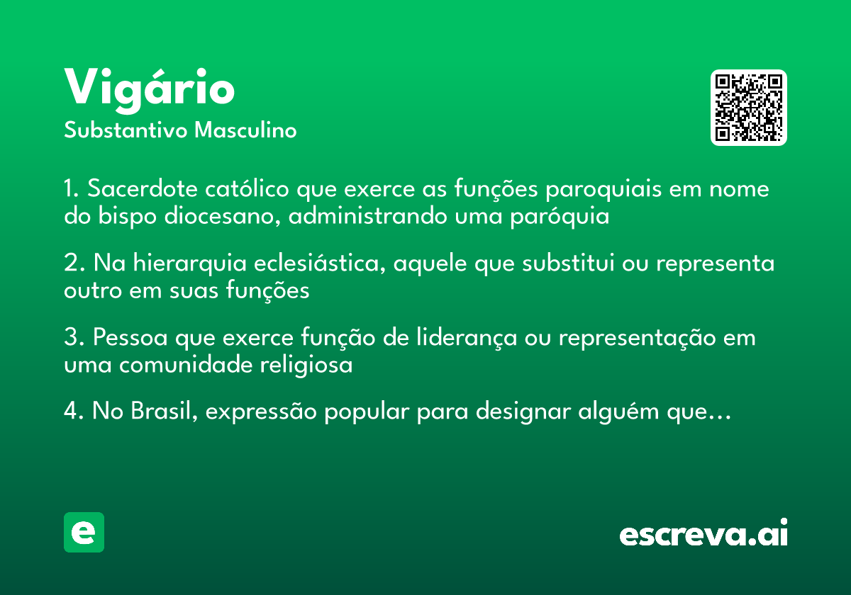 vigário