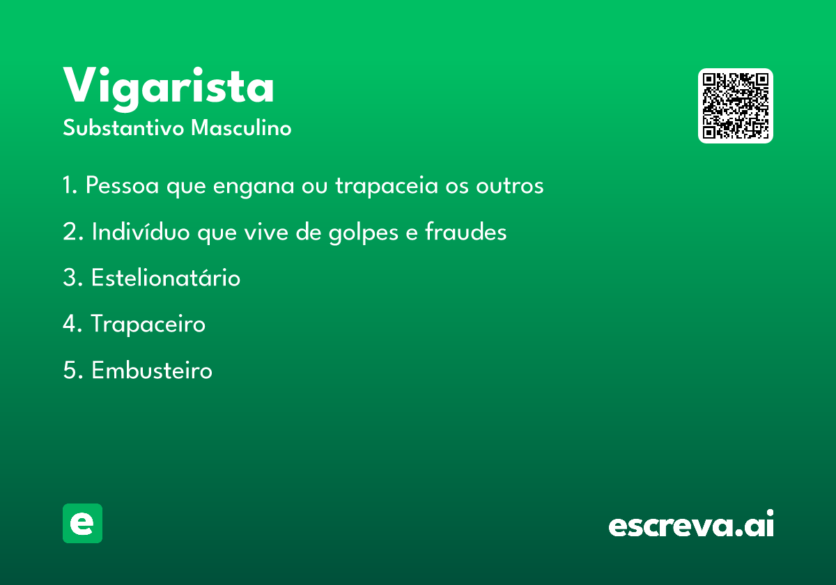 vigarista