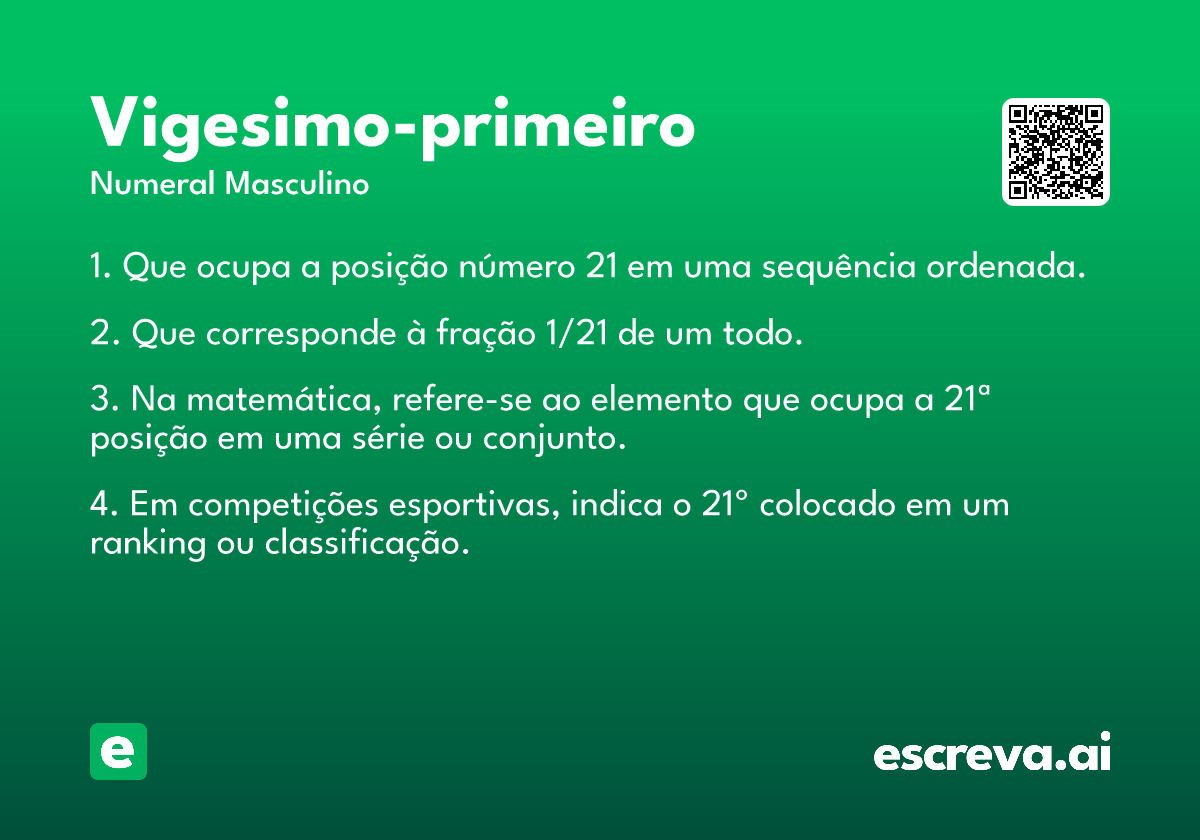 vigesimo-primeiro