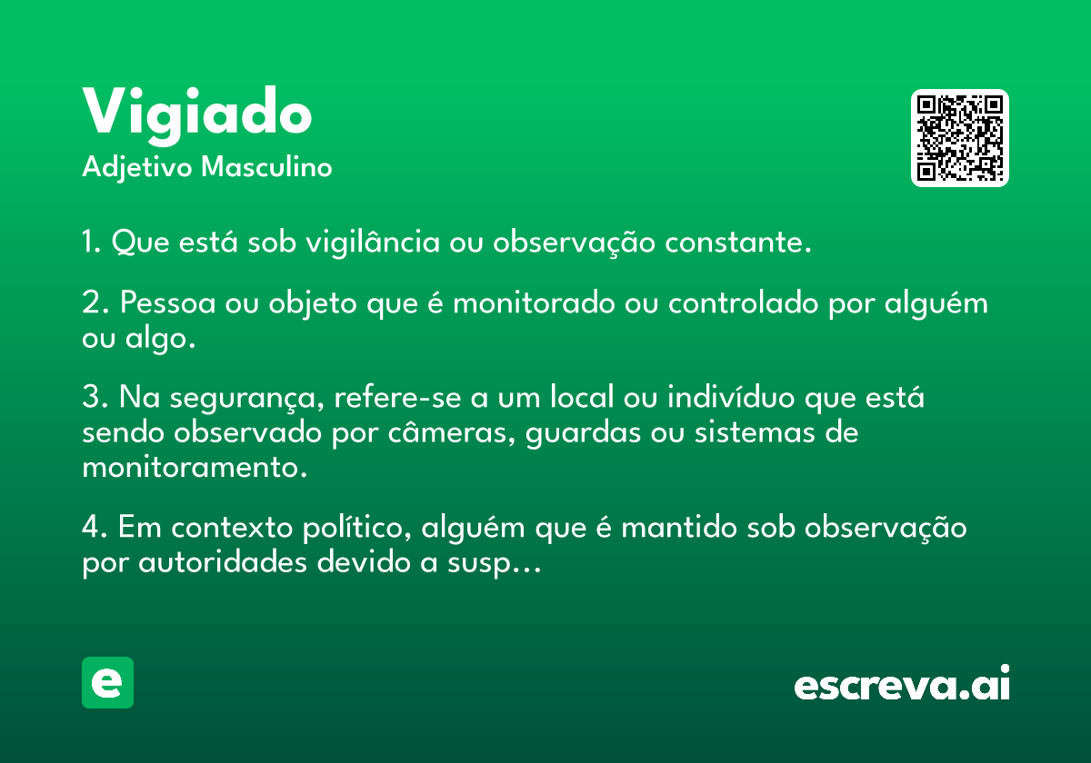 vigiado