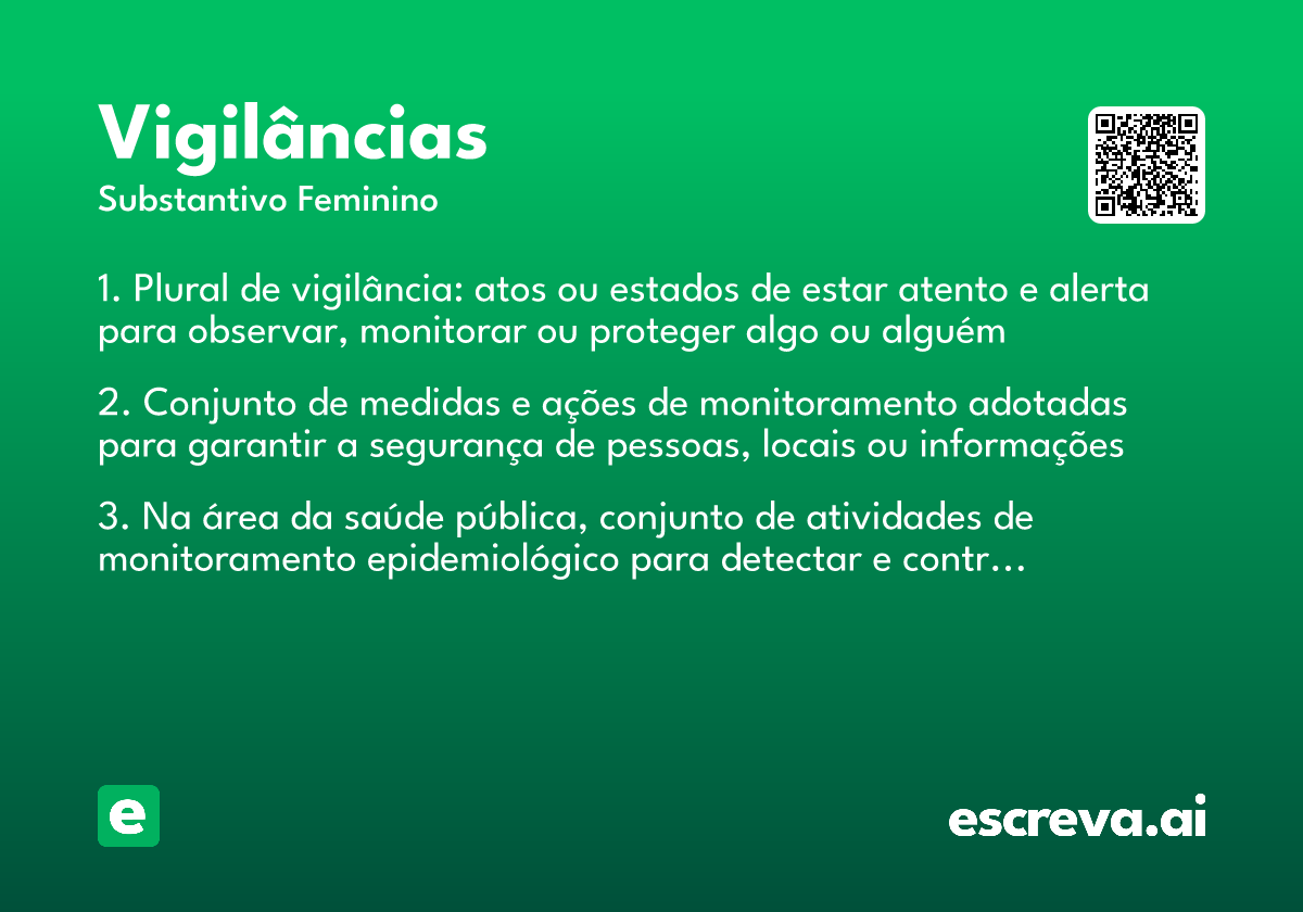 vigilâncias