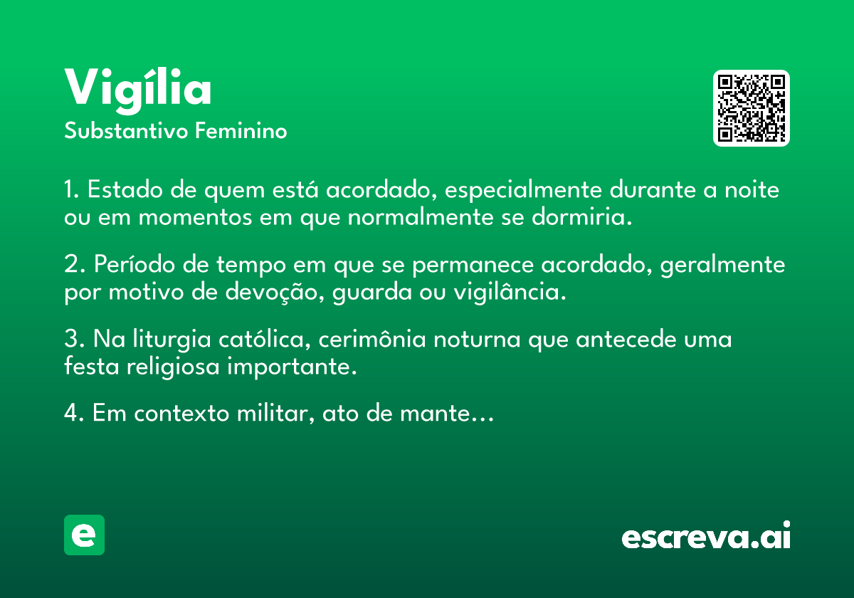 vigília