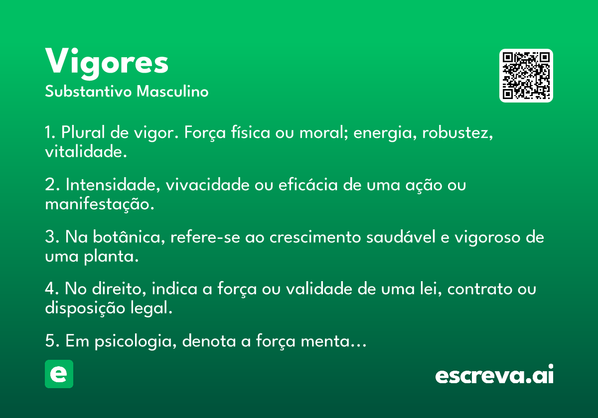 vigores