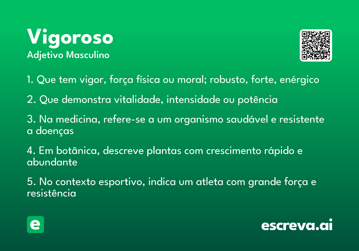 vigoroso