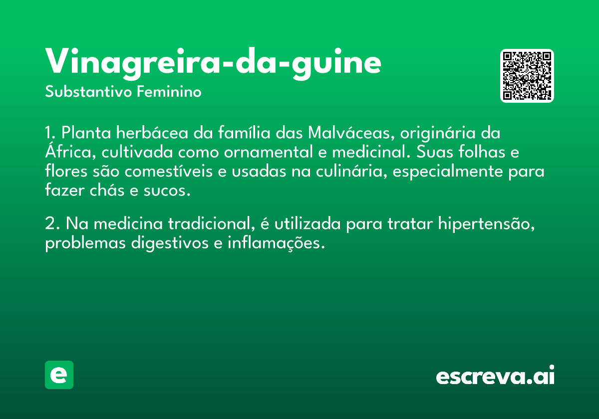 vinagreira-da-guine