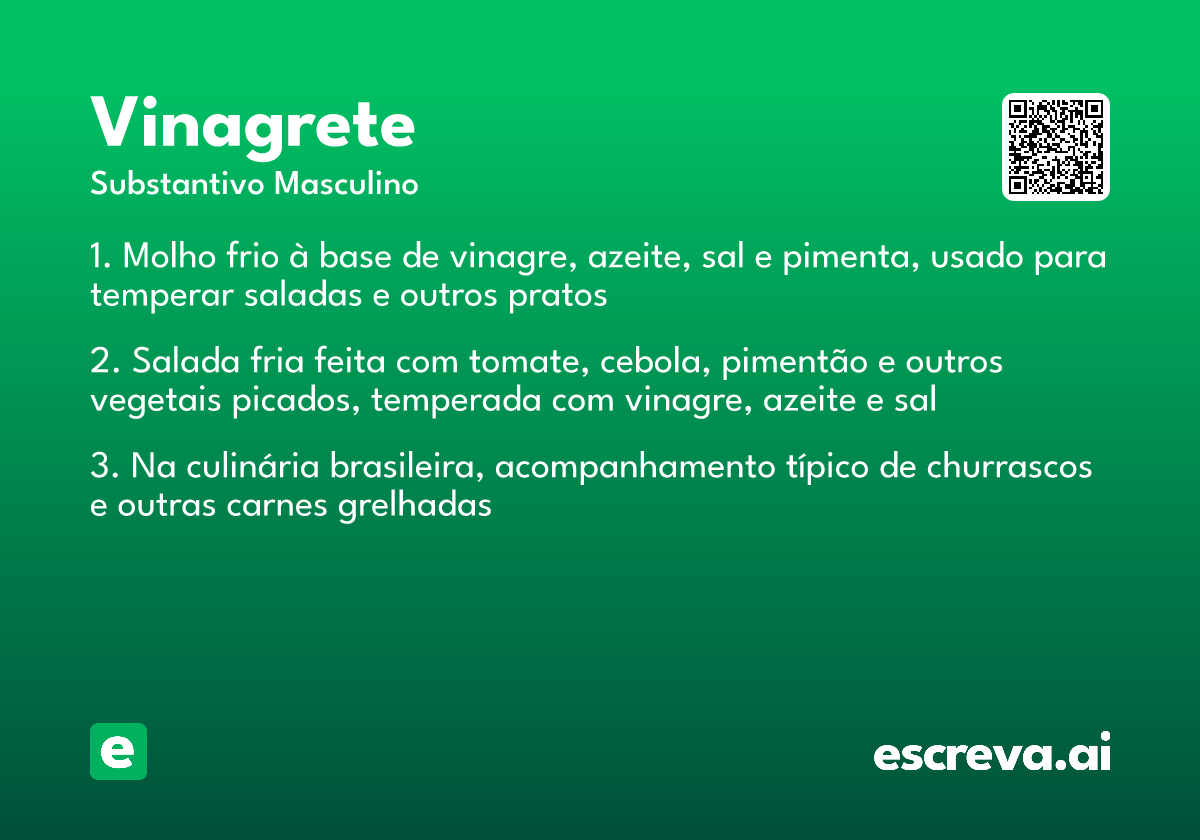 vinagrete