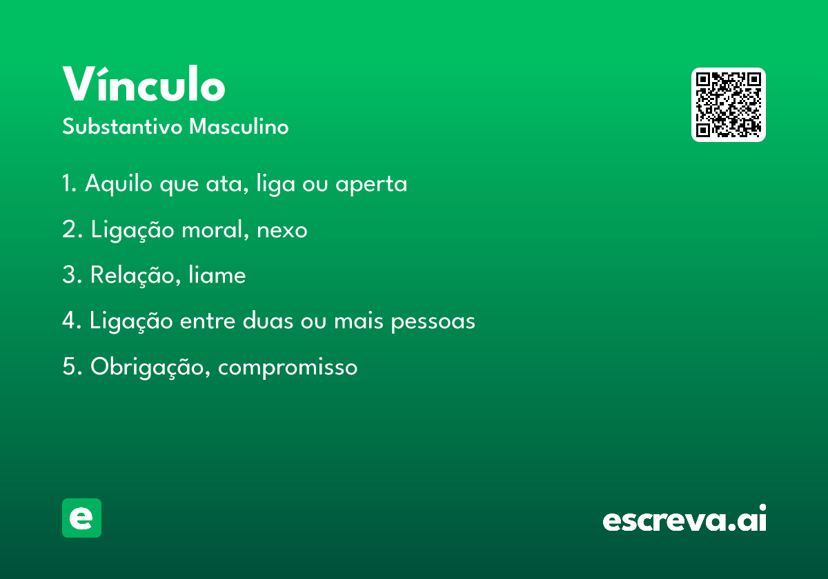 vínculo