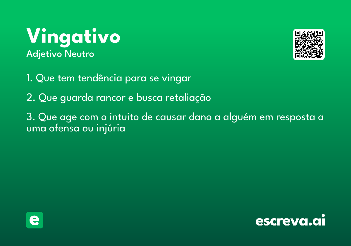 vingativo
