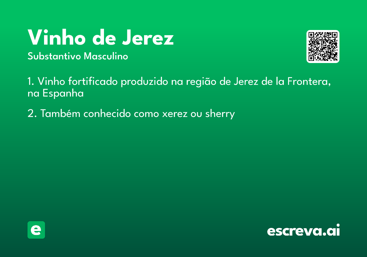 vinho de Jerez