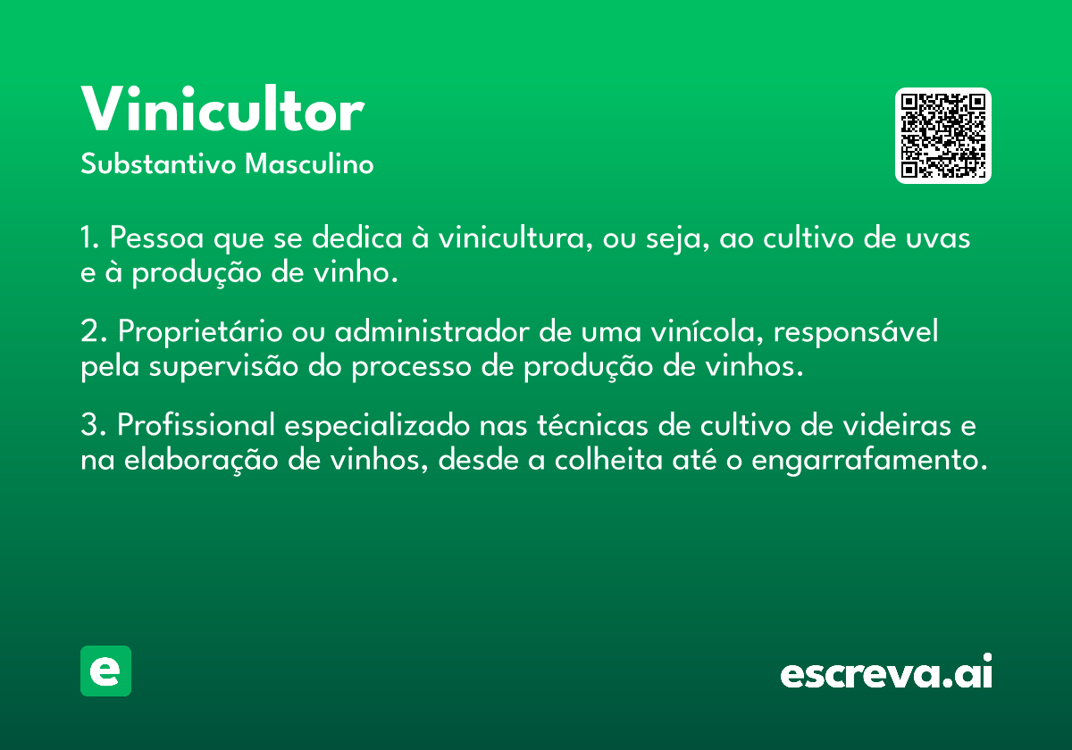 vinicultor