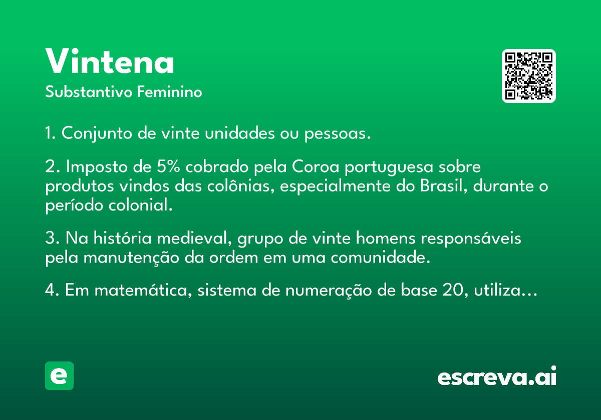 vintena