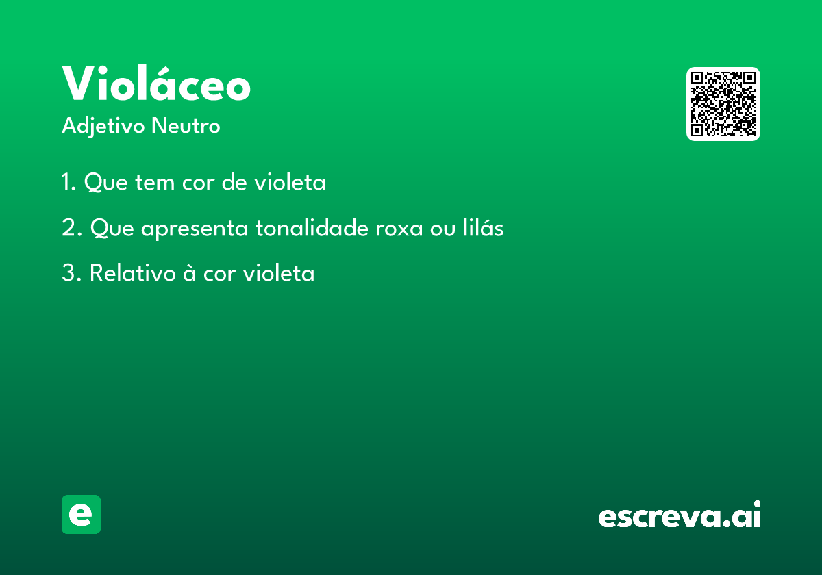 violáceo