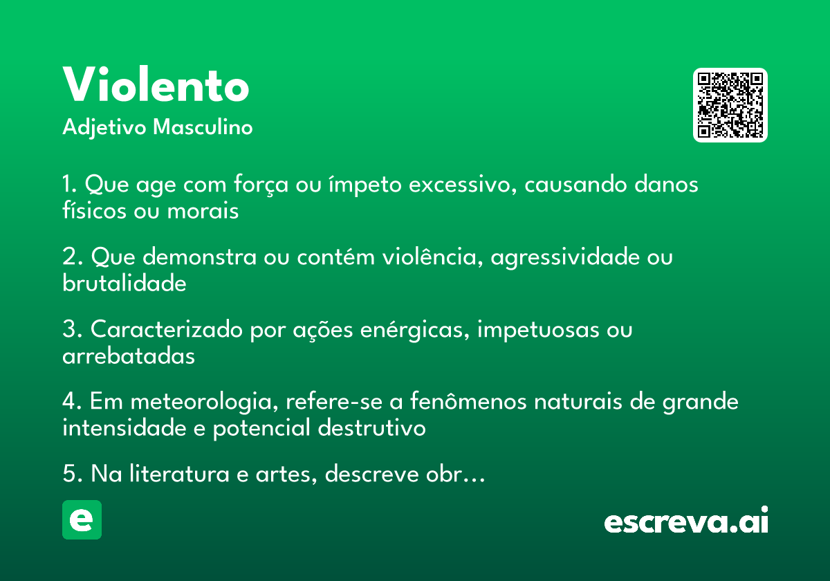 violento