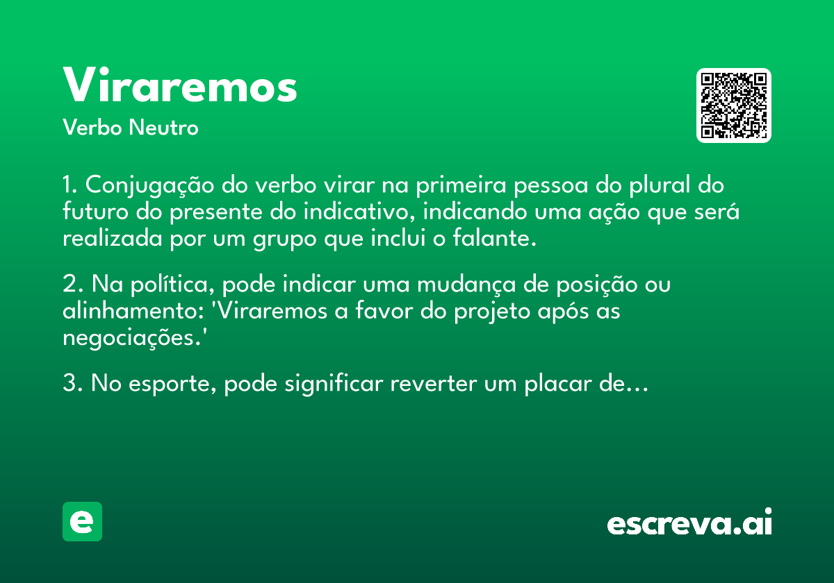 viraremos