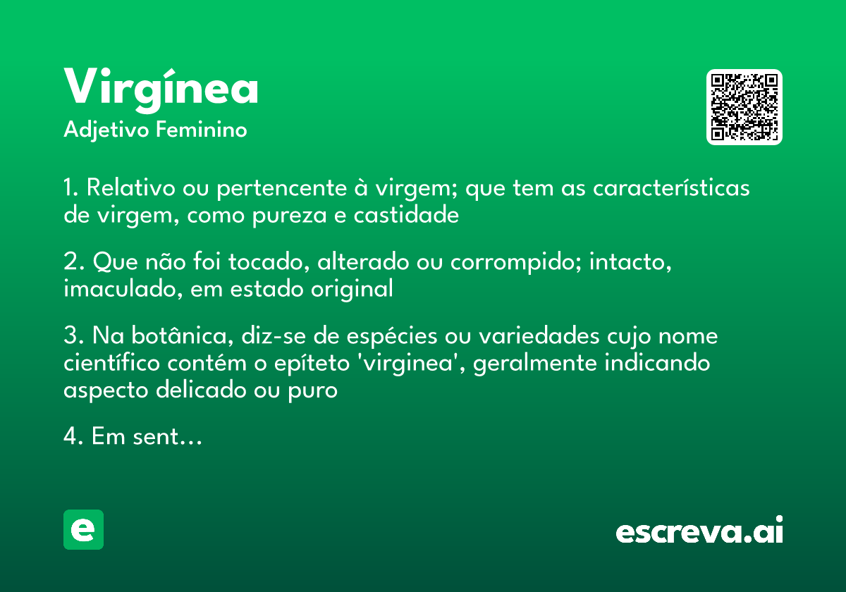 virgínea