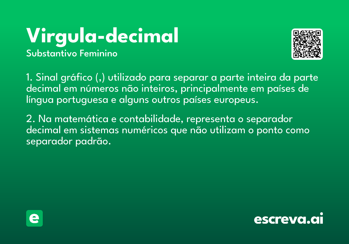 virgula-decimal