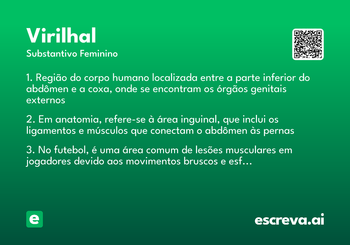 virilhal