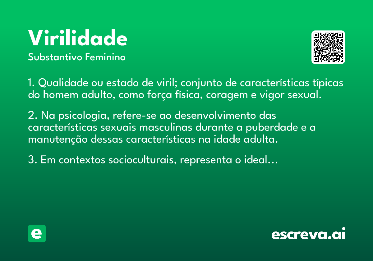 virilidade