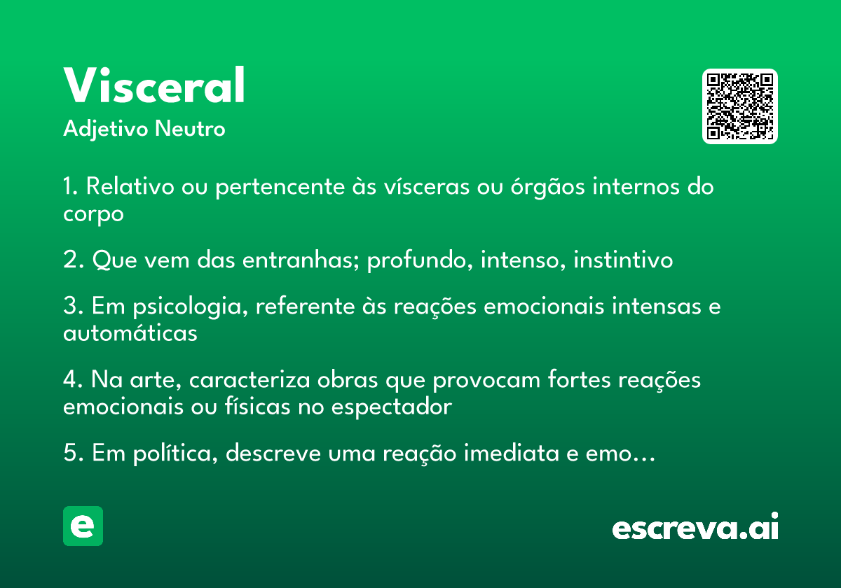 visceral