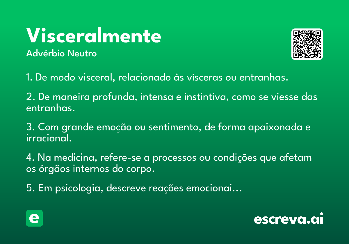 visceralmente