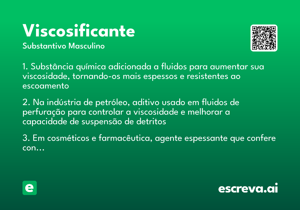 viscosificante