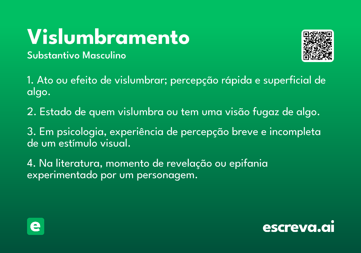 vislumbramento