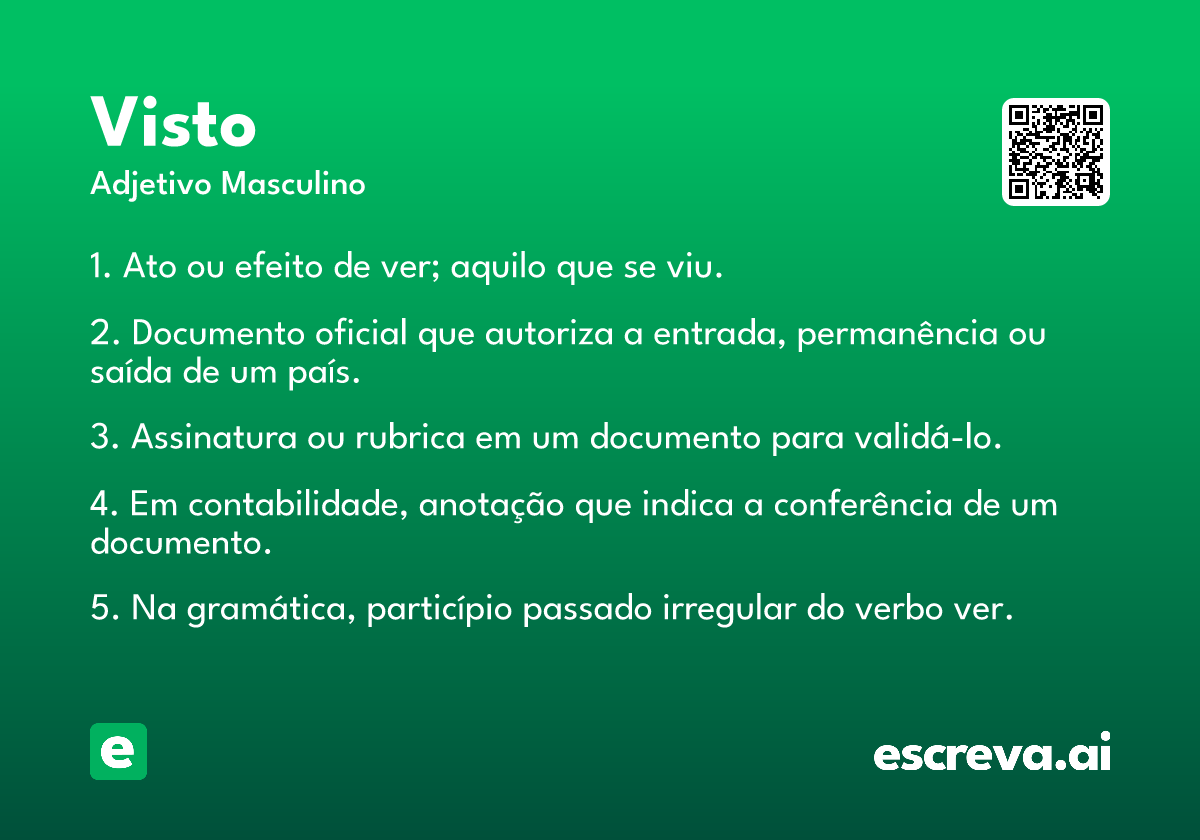 visto