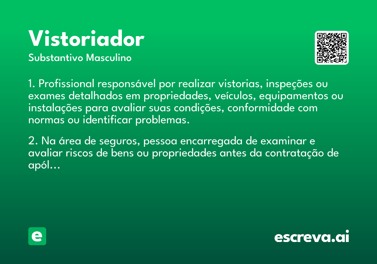 vistoriador